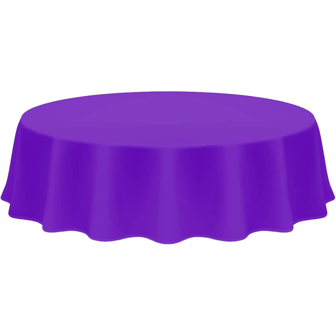 Mesa redonda de color sólido mantel desechable Mesa Redonda mantel estilo simple avanzada mesa de banquete cubierta de la tabla falda estilo transfronterizo