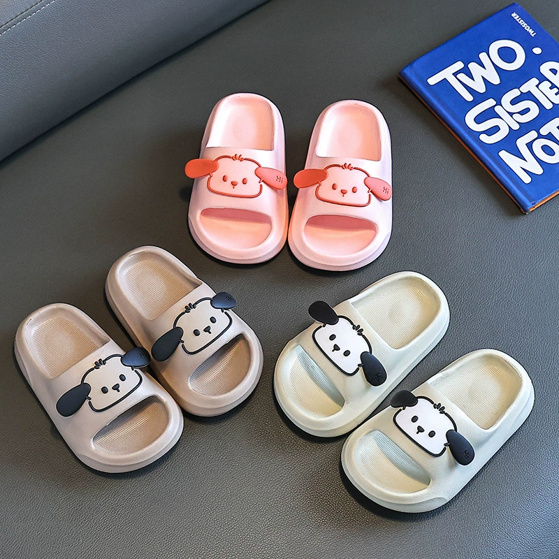 Милые мультяшные тапочки для женщин, летняя обувь 2025, новые домашние нескользящие тапочки для мужчин и пар для купания