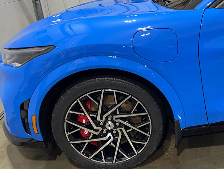 Suitable for 21-25 Ford Mustang Machine-E Fender Car Front and Rear Tire Modification Fender Tile Accessories