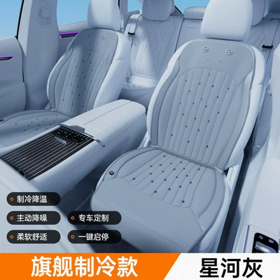 Seat cushion, seat cover – Car Seat Cushion and Cover, Universal - 12v-dual-seat-galaxy-gray-full-body-cooling-active-noise-cancellation-dual-motor-cooling-3-level-temperature-control-automatic-startstop-no-specifications