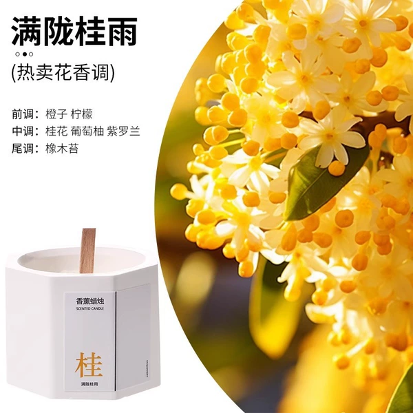 Aromatherapy candle [Manlong Guiyu]-1 piece