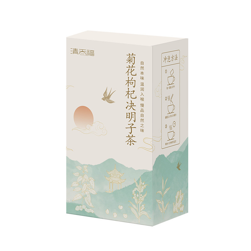 菊花枸杞决明子茶130克金银花罗汉果枸杞熬夜肝火独立包装肝旺盛|undefined