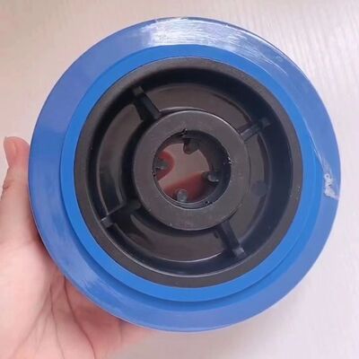 rubber Universal wheel parts wear-resisting wheelbarrow Flat car trailer wheel Heavy dining car goods shelves Castor