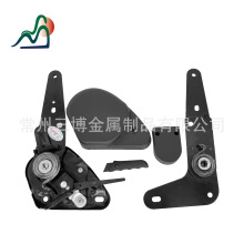 厂家直销电动汽车座椅配件客车卡车滑轨改装车410折叠C调角器配件