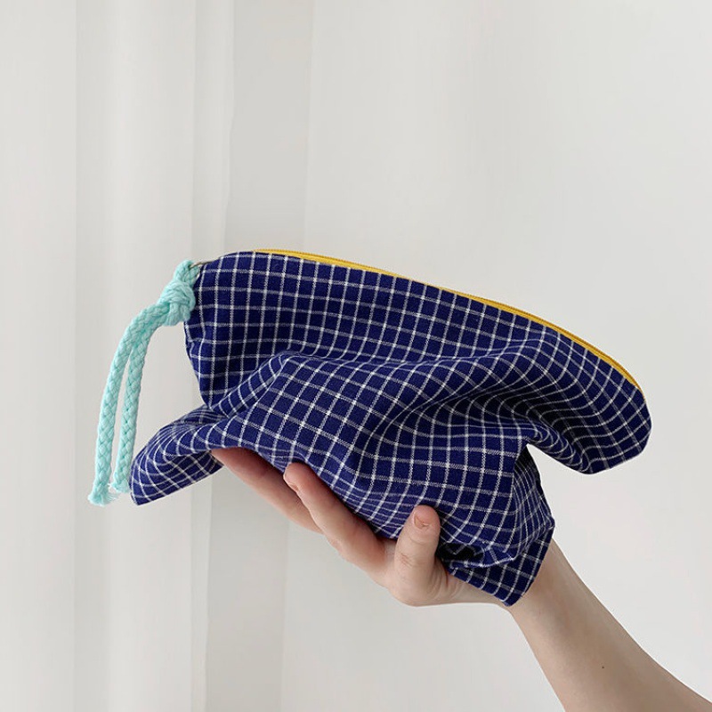 Blue plaid
