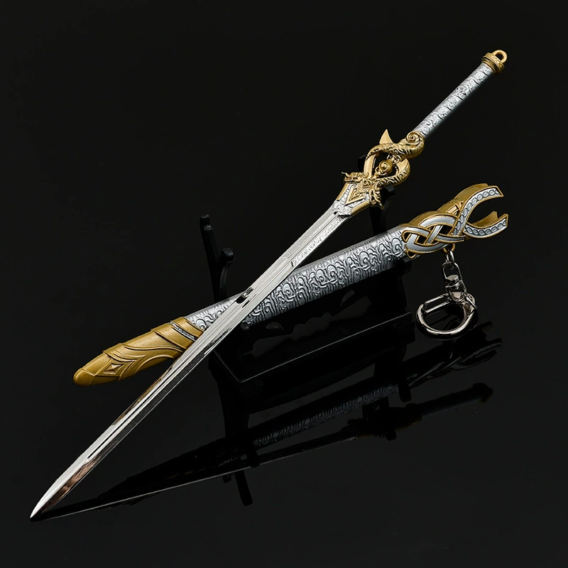 Weapon, full metal resin decor, 22cm