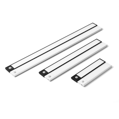 LED Cabinet Light Strip Rechargeable Human Body Induction Kitchen Lighting Wardrobe Wine Cabinet Light Strip Magnetic Adsorption Wireless Self-Adhesive 