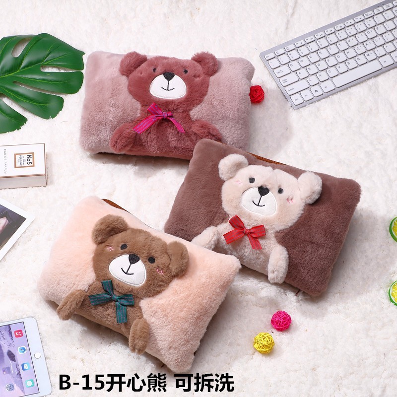 SKU_开心熊抱枕【可拆洗】