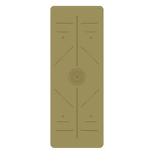 5mm【心蕊版】一件代发防滑天然PU瑜伽垫橡胶运动健身舞蹈垫定-制