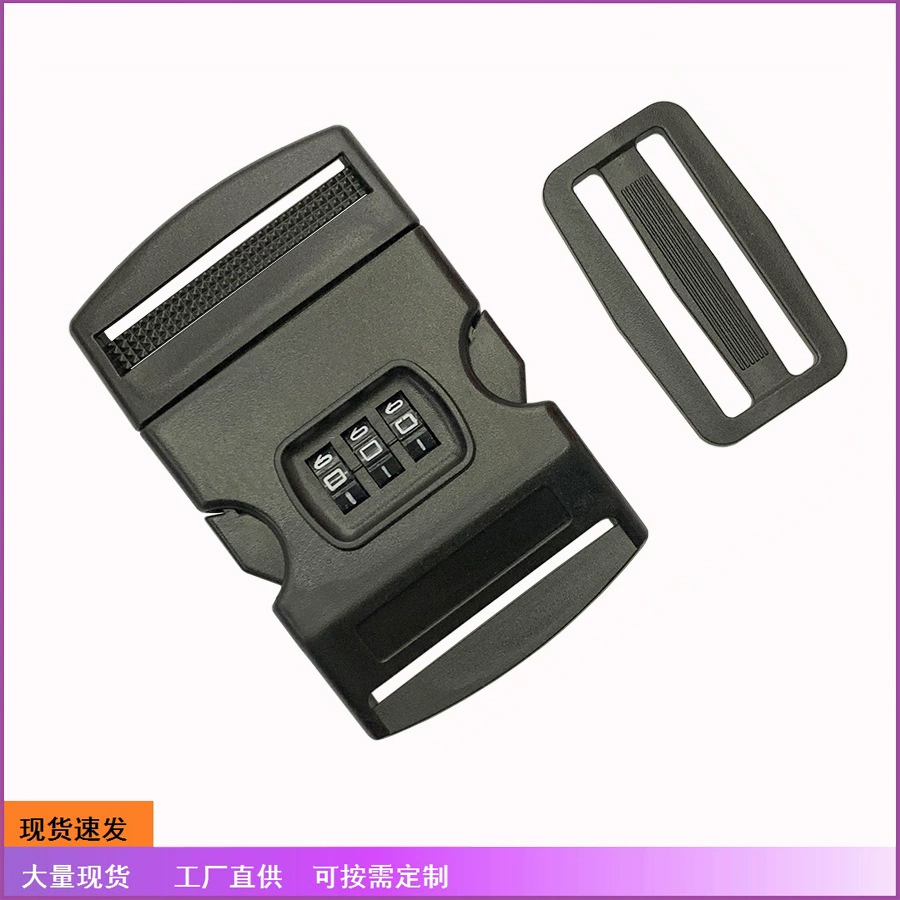 Багажный упаковочный ремень Пластиковая Пряжка для пароля Трехзначная Пряжка для пароля Багажный упаковочный ремень Пряжка безопасности Японская пряжка