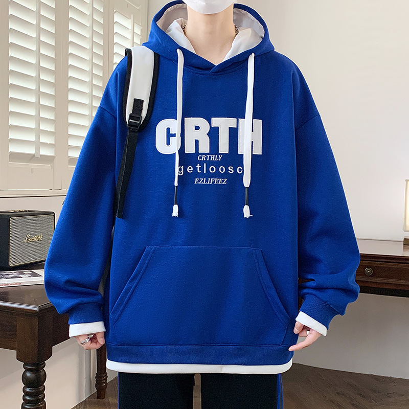 春秋季卫衣男孩13初高中学生14帅气连帽衫外套15岁青少年大童秋装|undefined