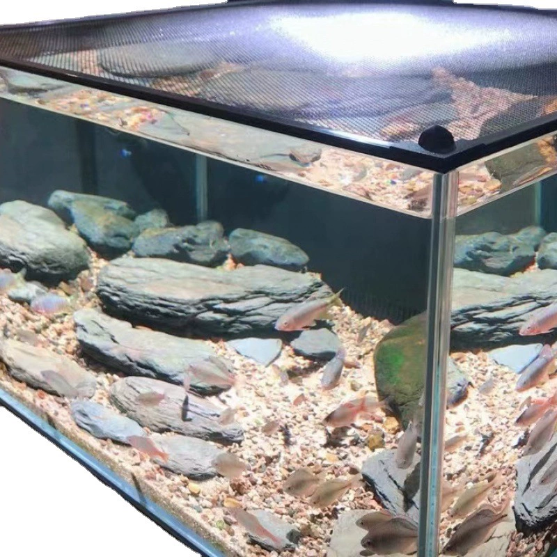 Чистая головка цилиндра для рыбы Anti-jump net Lei длинная противоскользящая сетка не повреждает верхнюю крышку аквариума по усмотрению