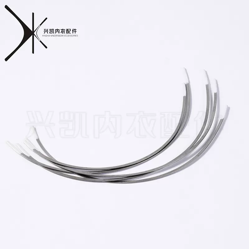 内衣辅料配件不锈钢内衣钢圈 不锈钢不变形钢托 记忆钢圈