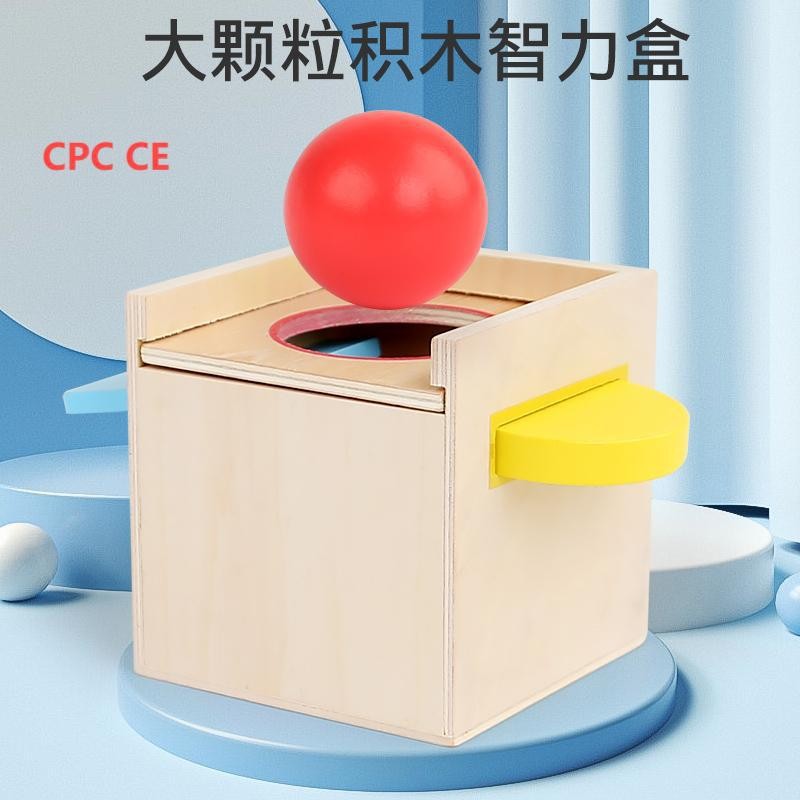 Montessori ayudas didácticas caja de clasificación de formas geométricas para bebés reconocimiento de color de coincidencia cognitiva educación temprana rompecabezas juguetes de jardín de infantes