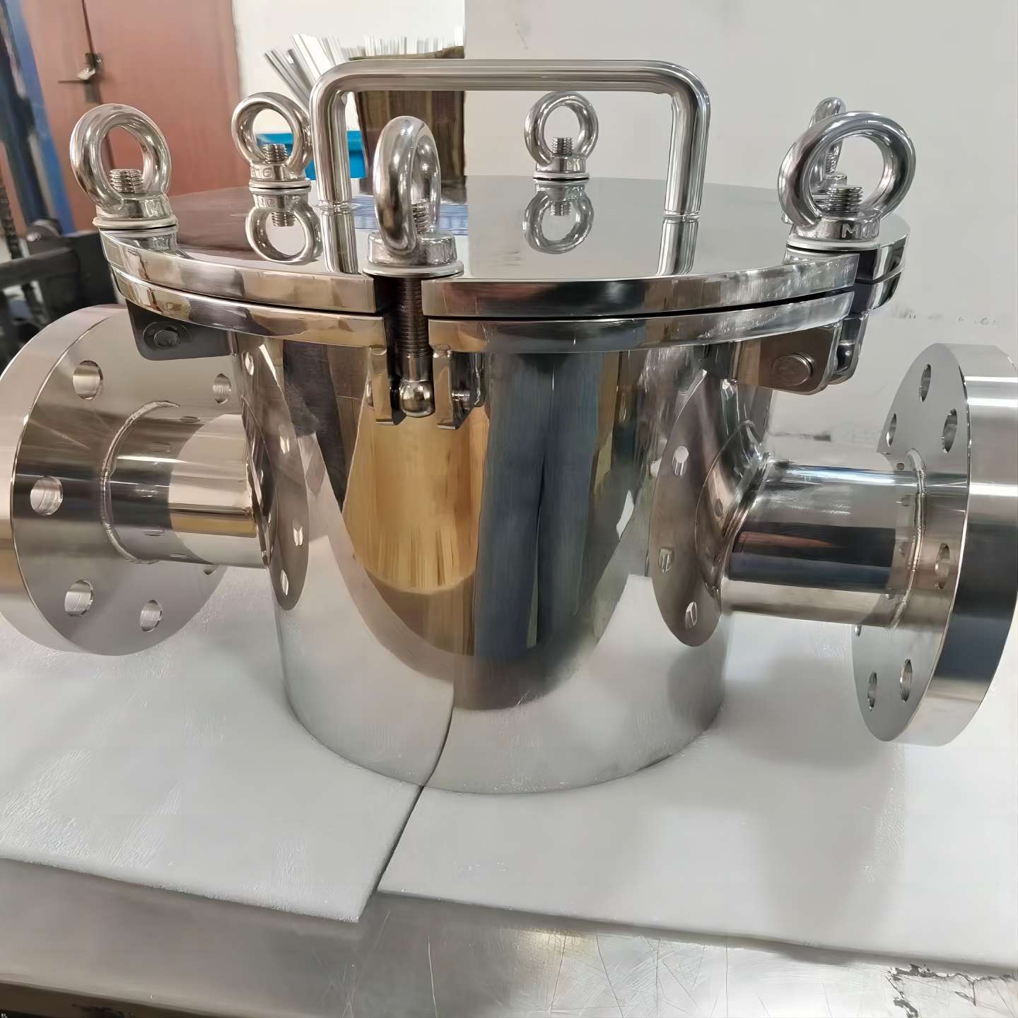 厂家定制强磁磁性过滤器/磁棒/磁性组件锂电粉料/水处理过滤