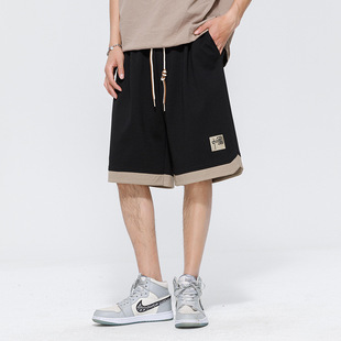 Jyf-H85 2024 Summer New Style Plus Fat and Enlarged Men's Casual 5-Point Pants