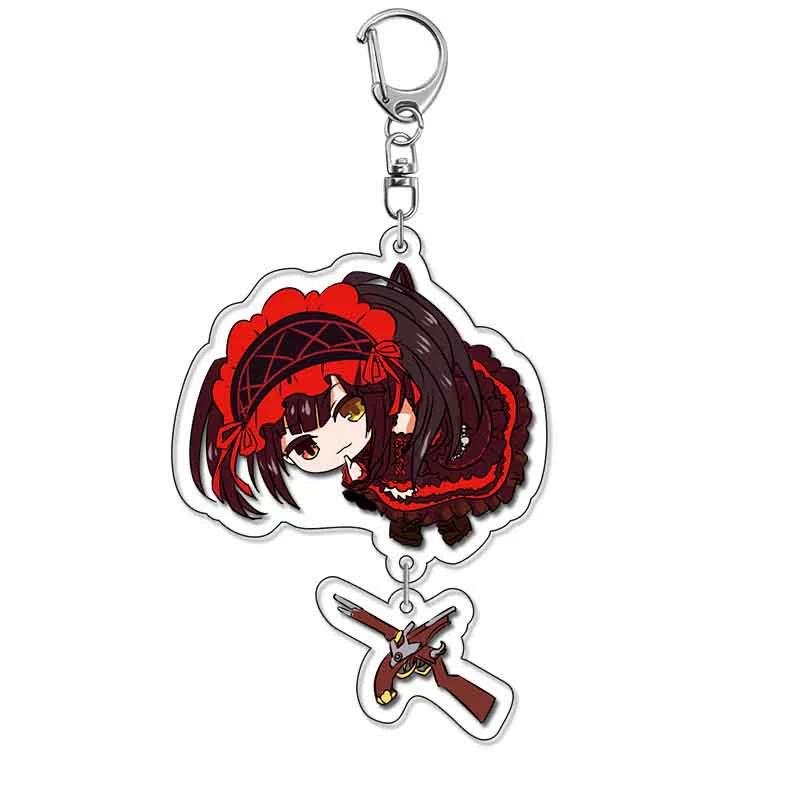 Брелок «Date A Live» серия Четыре Нокисаки Куроми, аниме, акриловый кулон