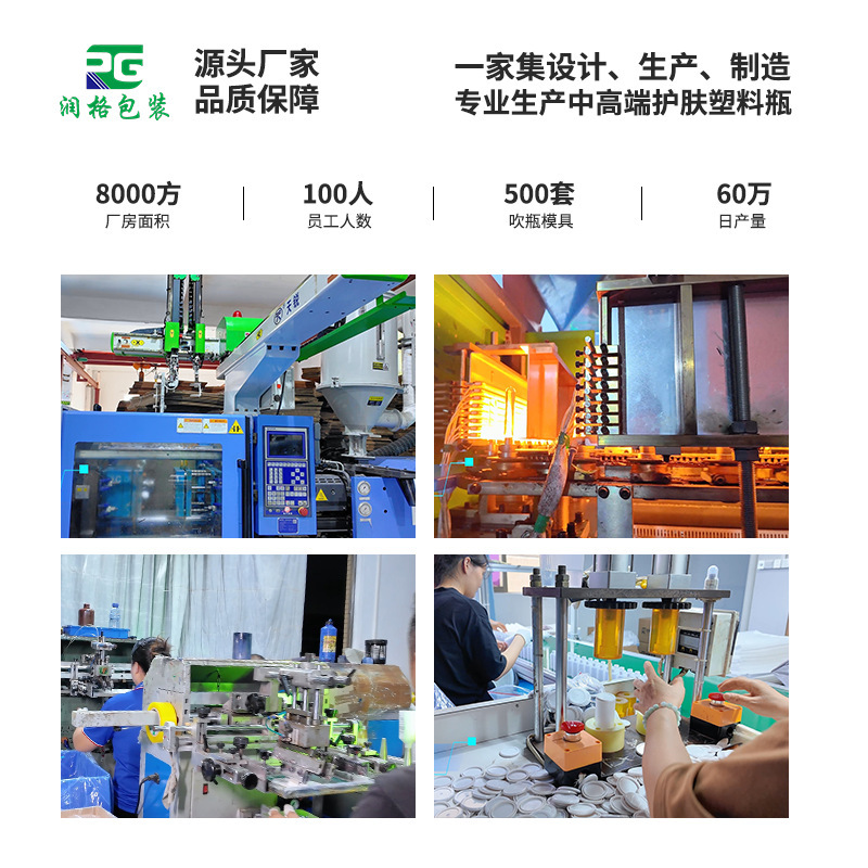 スポット厚壁二層 30 グラムつや消しクリームボトルスキンケア製品包装材料ピンクアイクリーム詰め替えボトルフェイスクリーム缶 30 グラム|undefined