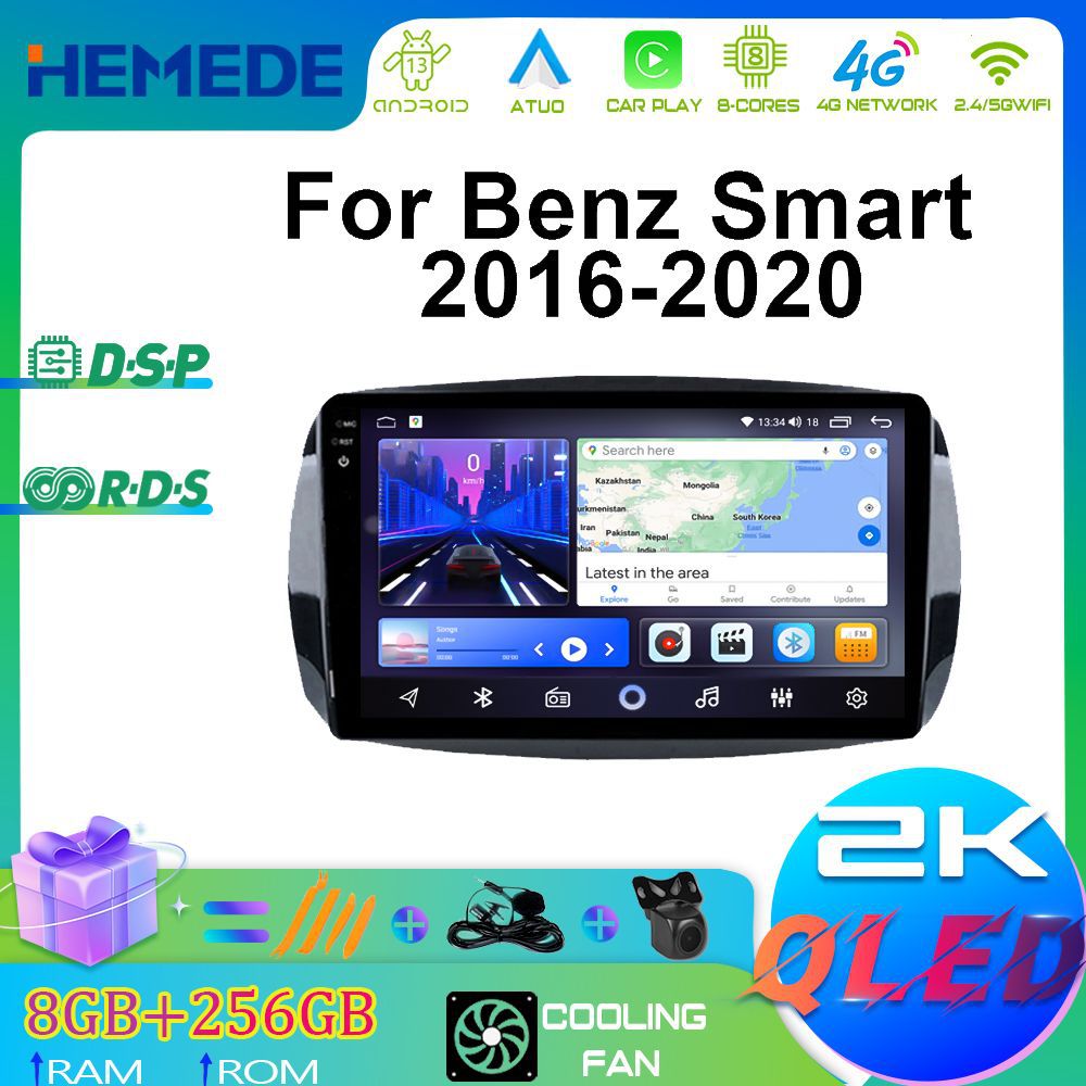 ระบบนำทาง GPS หน้าจอใหญ่16-20สำหรับรถยนต์ระบบแอนดรอยด์ระบบนำทาง GPS แบบออลอินวันใช้งานได้ข้ามพรมแดน