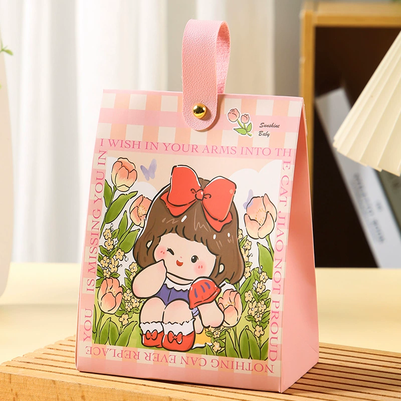 Мультяшный кролик подарочная коробка для мальчиков и девочек маленькая сахарная коробка для детей подарочная сумка для детей