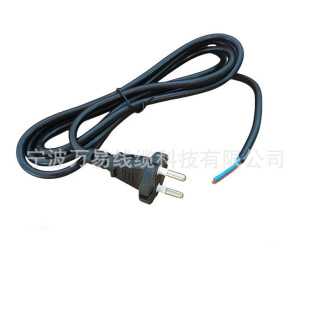 韓國0.75/1.5平方電源線 韓標兩極插頭韓規電動工具插頭2芯電源線