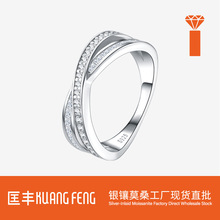 跨境热款多层线条几何设计指环女 简约订婚婚礼饰品时尚戒指