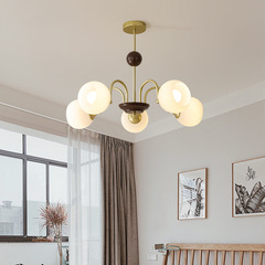 中古vintage客廳吊燈現代簡約ins主臥室燈北歐侘寂風魔豆餐廳燈具