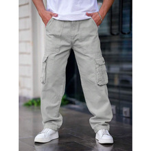 K 32558 Men's Multi-pocket Cargo Pants ��ʿ��ڴ����й�װ��