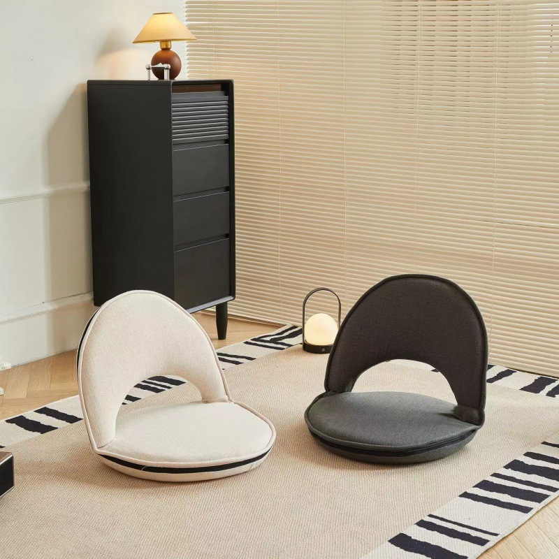 網紅懶人床上沙發飄窗榻榻米靠背椅子臥室客廳民宿日式摺疊簡約