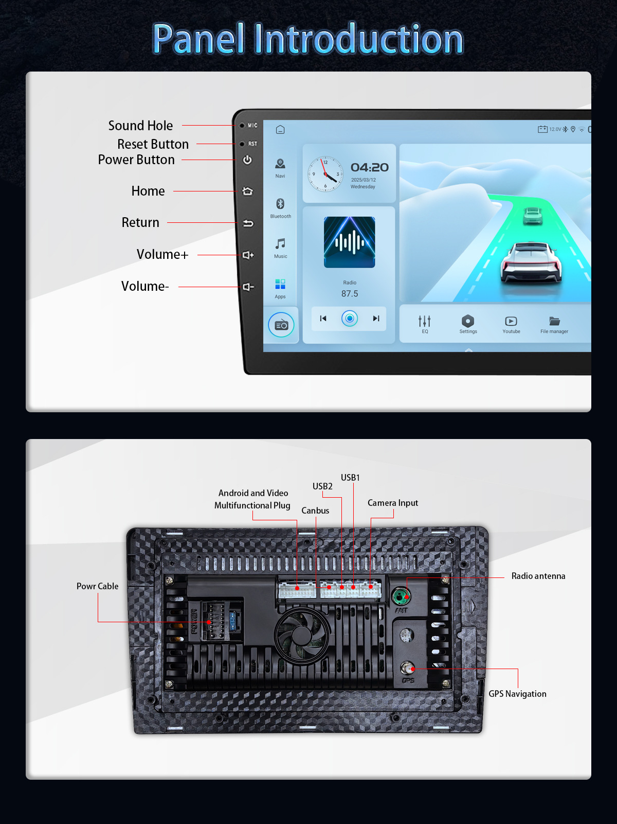 Suitable for 15-18 Chevrolet S10 Isuzu Dmax Android Large Screen Navigation Player Wireless Carplay