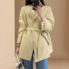 小个子皮外套女设计感气质炸街减龄时尚感2025春秋法式上衣潮皮衣