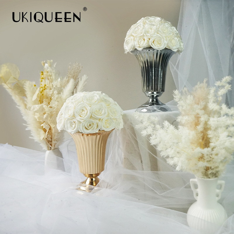 Ramo de rosas eternas de gran venta transfronterizo para el Día de San Valentín, propuestas de matrimonio o como regalo de alta gama para novias.