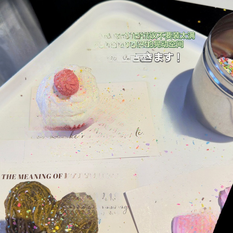 卸売りシミュレーション食游七彩チョコレート砕糖粒チョコレート粉diyつまみ装飾物|undefined
