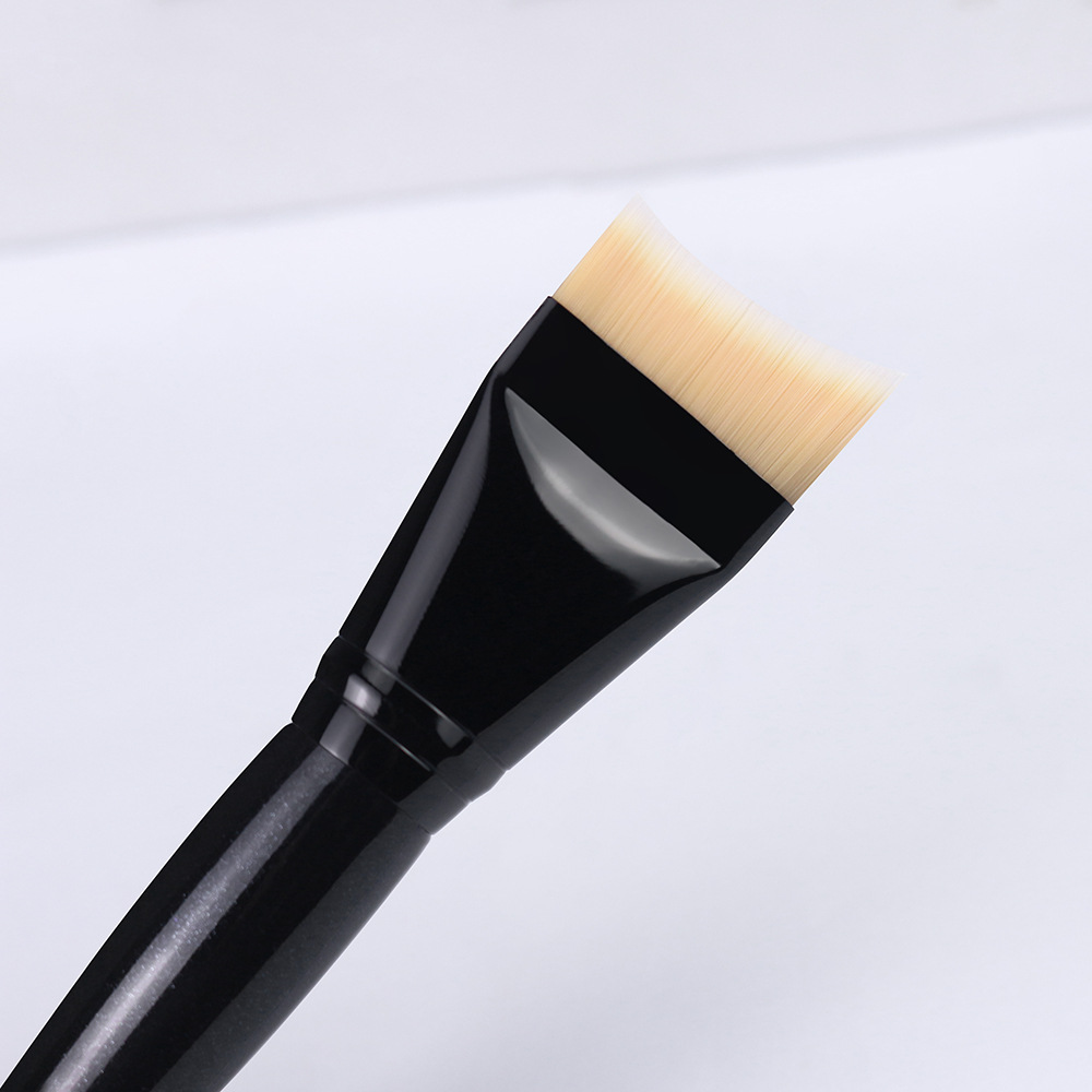 Cepillo de base de media luna Cepillo de base de hoja ultrafina curvada de cabeza plana Cepillo de base de hoja ultrafino sin polvo