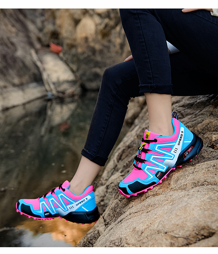 Fabriek directe verkoop lente wandelschoenen dames waterdichte outdoor schoenen heren ultra lichtgewicht ademende schokabsorberende off-road wandelschoenen_voghion.com