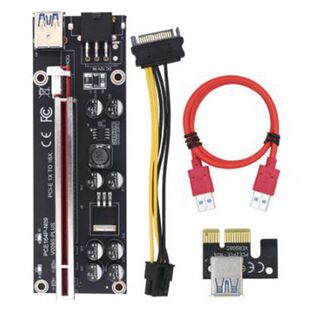 12 Pci-E Graphics Card Extension Cables Usb3.0 High-Speed Graphics Card Adapter Card 1X to 16X Ver009C-Plus
