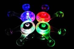 Bicycle seat tail light safety warning silicone light night riding frog light hot wheel flash small hanging light