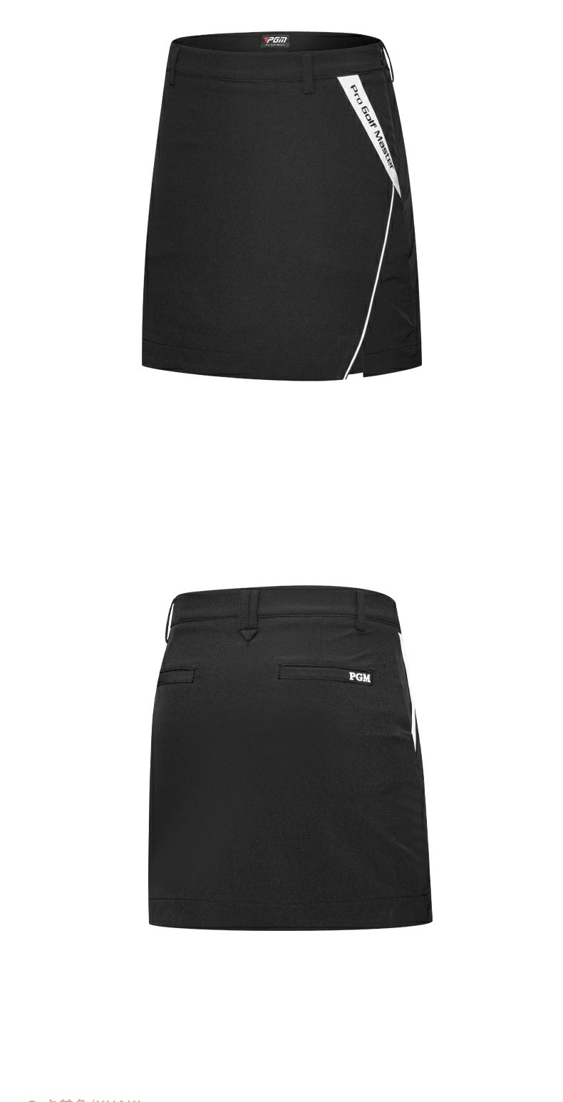 Váy golf thể thao nữ PGM hè thoáng khí có quần legging trong — Qz085-màu Đen, QZ085 - Kaki, Qz085-màu Trắng chi tiết 10