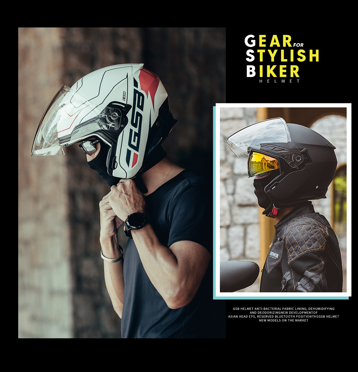 Motorcycle Helmet Half Helmet Dual Lens Sunscreen