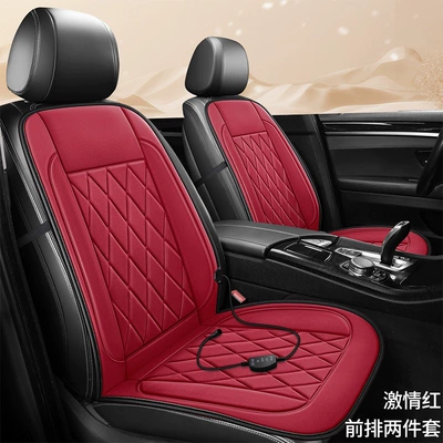 winter single-seat and dual-seat warming — Multi-function pad - passion-red-driver-and-passenger-seats