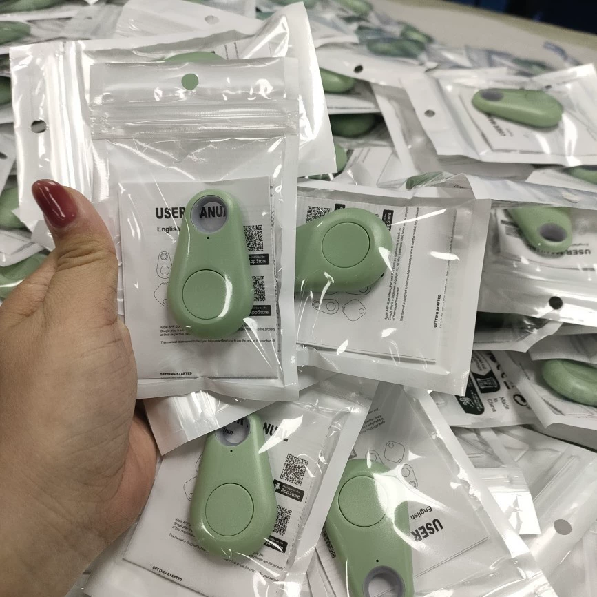 Заводской водо-каплеобразный двусторонний брелок, GPS-трекер с определением местоположения, дистанционное управление телефоном и селфи, Bluetooth анти-потеря