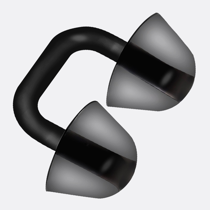 Black invisible nose plug + Whirlpool earplug