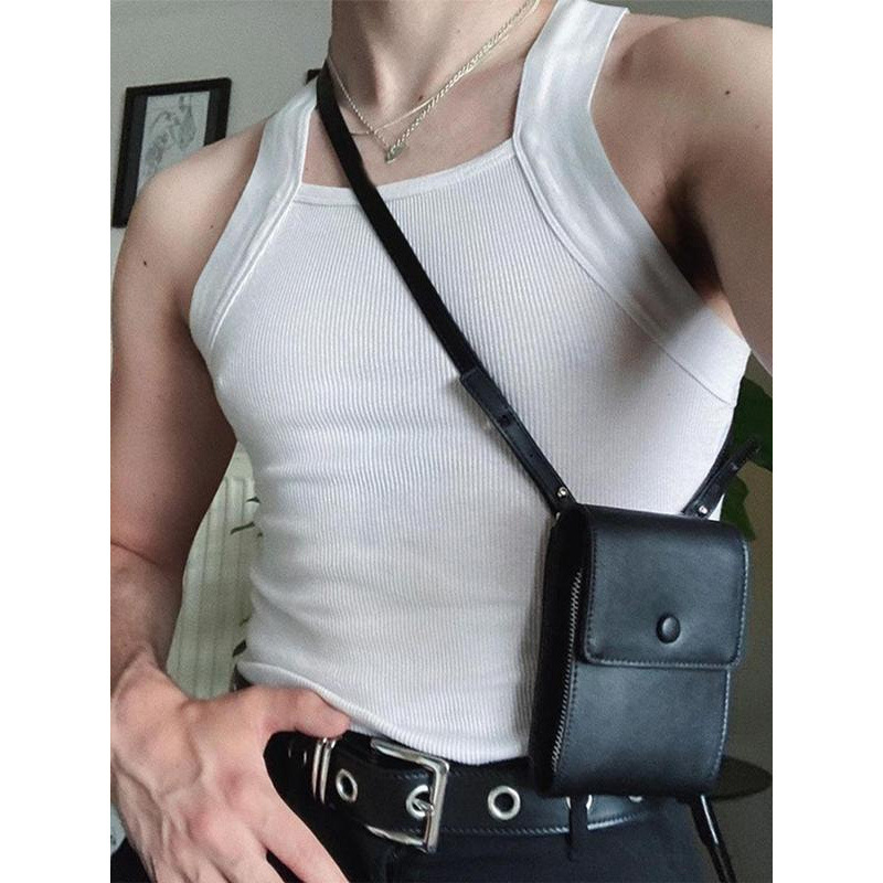 2025 New Cross-Border Dropshipping Men's Sleeveless Knitted Vest Vest Holiday Party Club