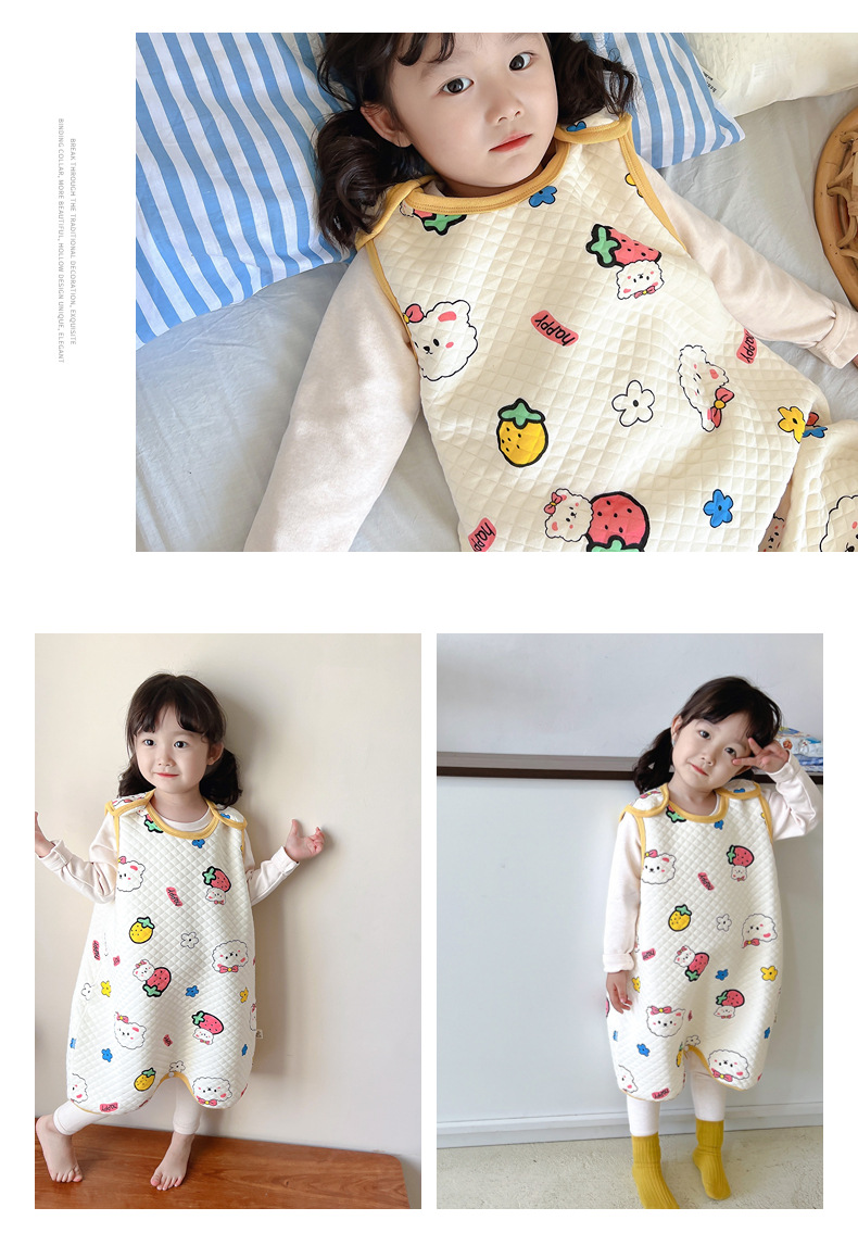 Simple Maternal and Infant Children's Dress Details Page (15)
