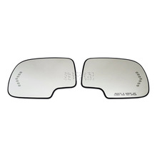 適用雪佛蘭GMC凱迪拉克03-07款LED鏡片倒車鏡后視鏡片反光鏡玻璃