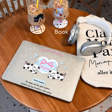 新款苹果笔记本保护壳透明细闪MateBook D14保护壳可爱Mac保护壳