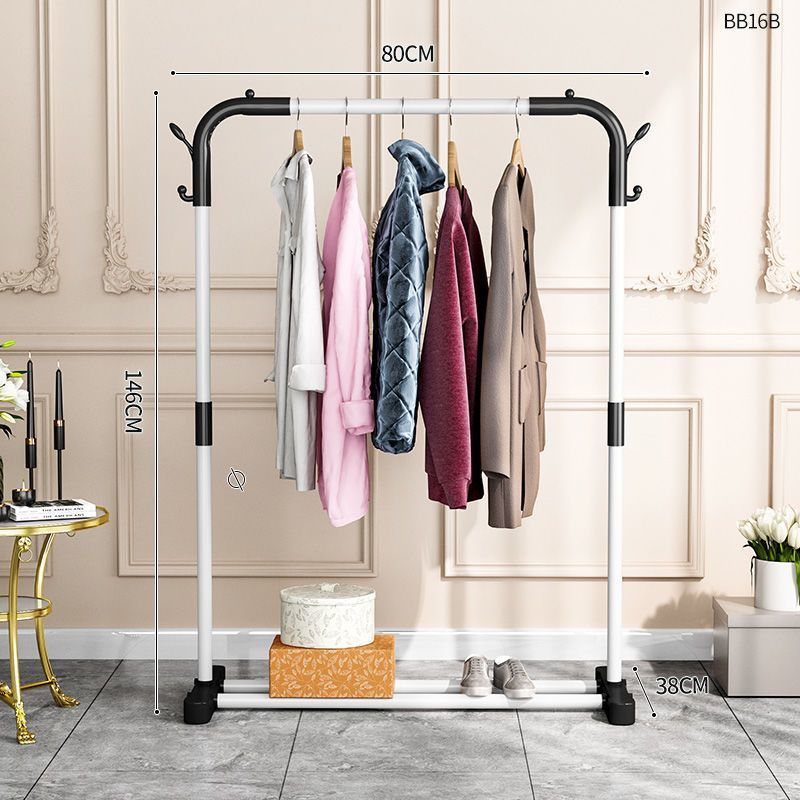 80cm [화이트 싱글폴] 더블후크 스타일-