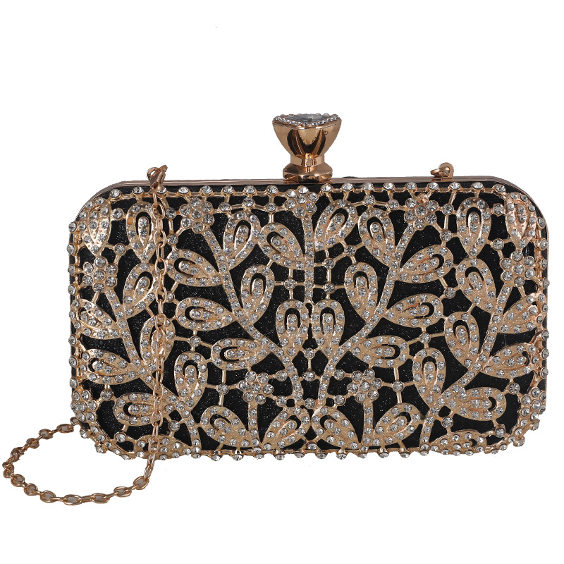 Women's Handbag Diamond Encrusted Banquet Handbag Dinner Bag With Dress Evening Bag