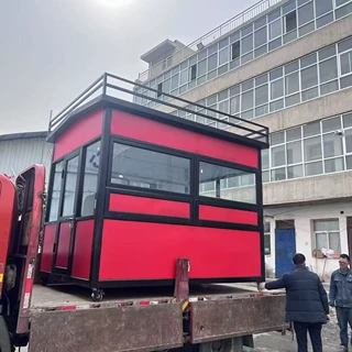 景区公园售货亭移动售票厅厂家早餐夜市小吃街移动户外品售卖亭