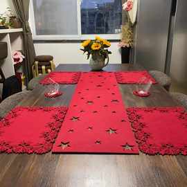 新款圣诞节装饰用品家居娱乐圣诞礼物儿童DIY毛毡圣诞树游戏玩具